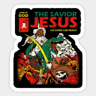 The Savior Jesus Sticker